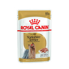 Royal Canin Breed Yorkshire Terrier Wet Food (Loaf) 10個月以上約瑟爹利犬濕糧包(肉塊) 85g